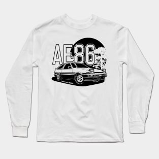 AE86 TRUENO (Black Print) Long Sleeve T-Shirt